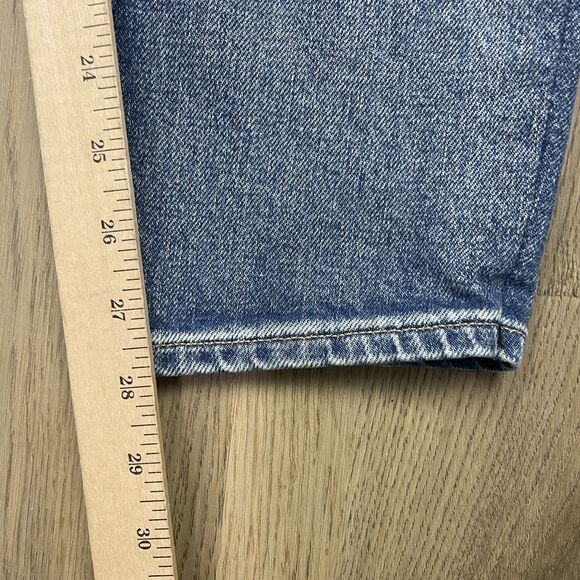 Levis Made in Japan Jeans Womens 30 High-Rise Boyfriend Blue Selvedge Denim - Picture 13 of 14